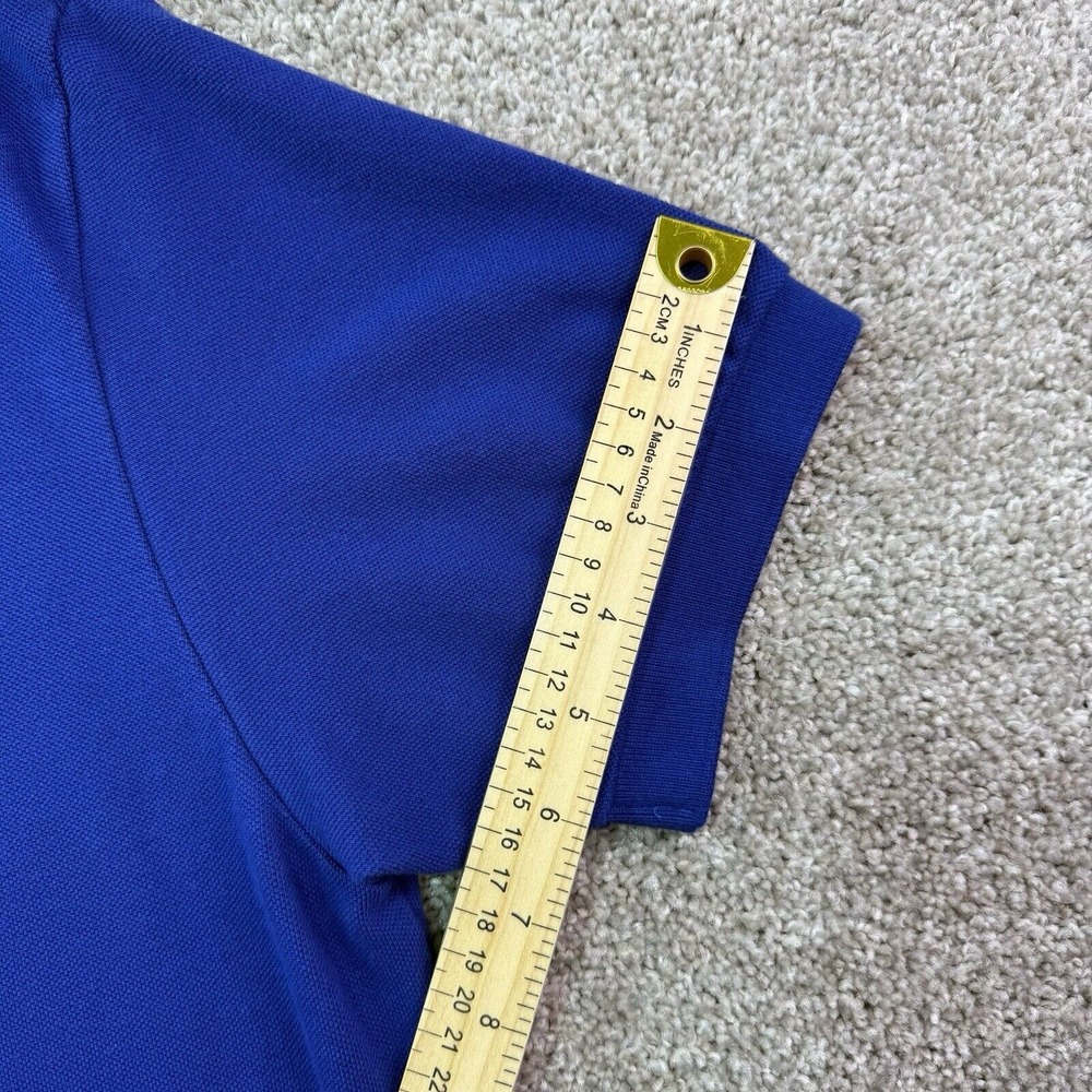 Polo Ralph Lauren Polo Shirt Men's Large Blue‎ Short Sleeve Classic Fit - Picture 9 of 13